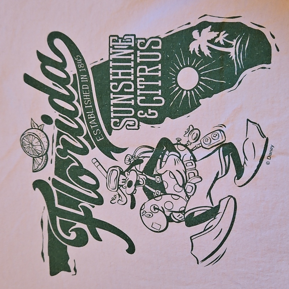 Disney Goofy‎ Florida Sunshine State Shirt - Picture 2 of 4